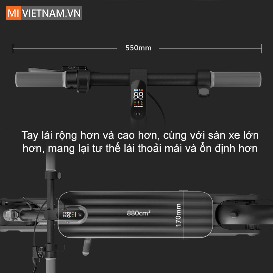 Xe điện Xiaomi Electric SCOOTER 4 Ultra - Bản Quốc Tế 9 mivietnam xe dien Xiaomi Electric SCOOTER 4 Ultra 07