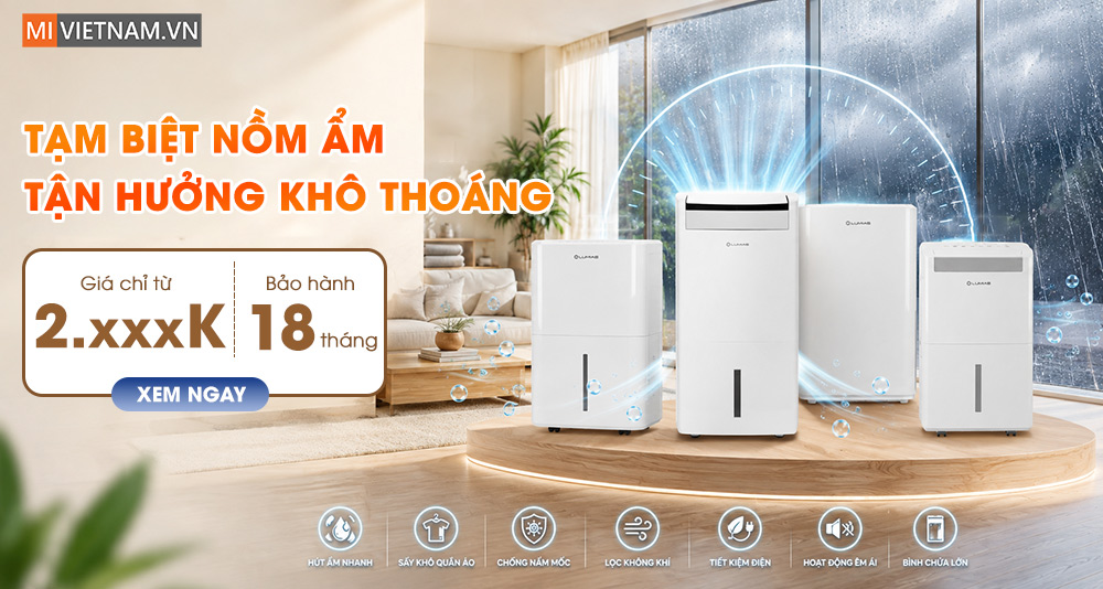 Máy Hút Ẩm Thông Minh