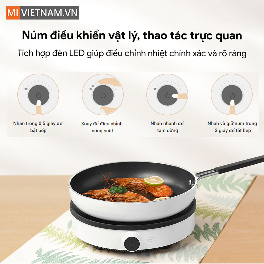 Bếp từ Xiaomi Induction Cooker Lite - Bản Quốc Tế 3 Xiaomi Induction Cooker Lite