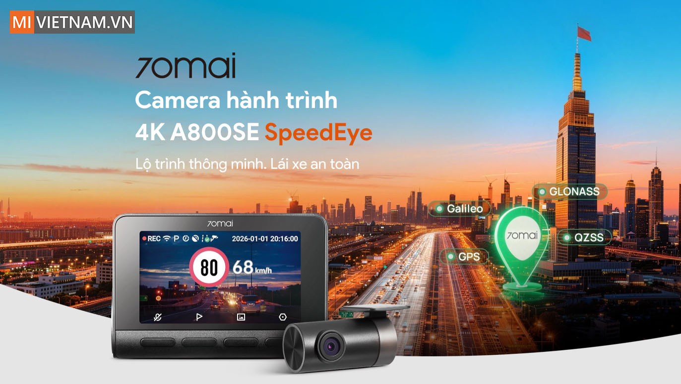 Camera hành trình 70mai A800SE SpeedEye - Bản Quốc Tế 2 70mai A800SE SpeedEye