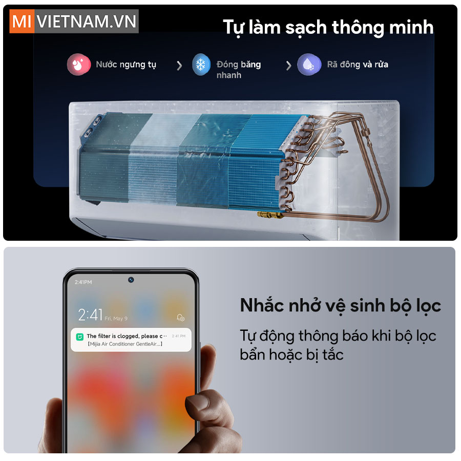 Điều hòa Xiaomi Mijia Air Conditioner GentleAir Inverter 1.5 HP - Bản Quốc Tế 15 Mijia Air Conditioner GentleAir Inverter 1.5 HP