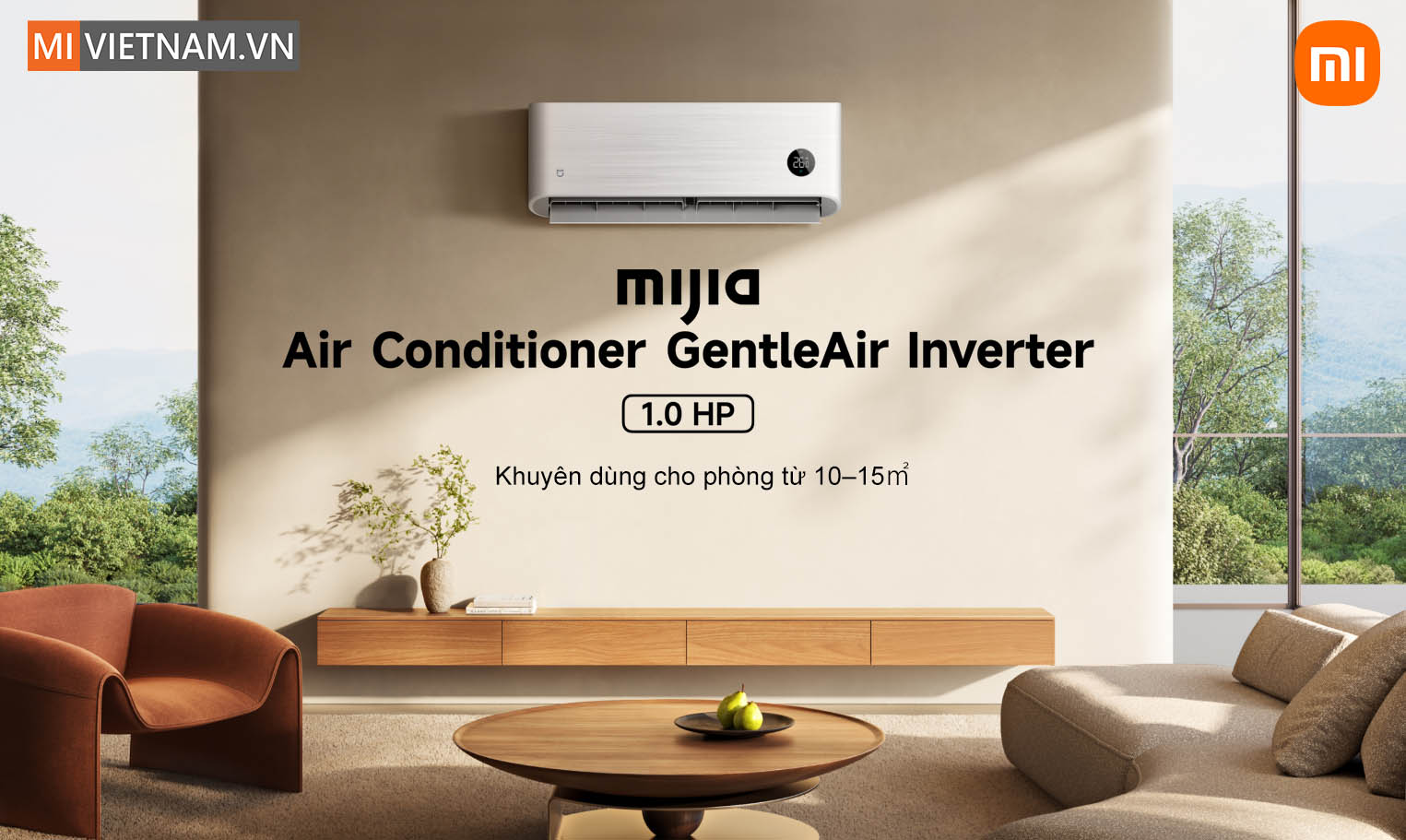Điều hòa Xiaomi Mijia Air Conditioner GentleAir Inverter 1.0 HP - Bản Quốc Tế 2 Mijia Air Conditioner GentleAir Inverter 1.0 HP