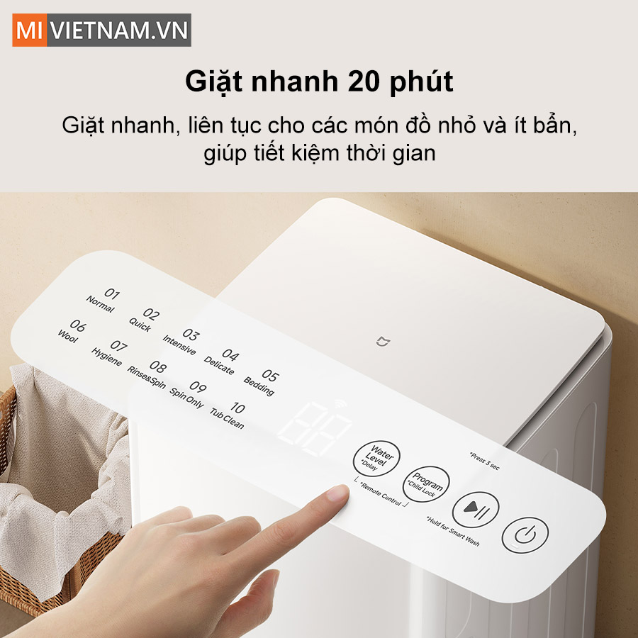 Máy giặt Xiaomi Mijia Top Load Washer 13kg - Bản Quốc Tế 6 Xiaomi Mijia Top Load Washer 13kg