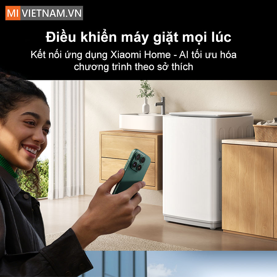 Máy giặt Xiaomi Mijia Top Load Washer 13kg - Bản Quốc Tế 8 Xiaomi Mijia Top Load Washer 13kg