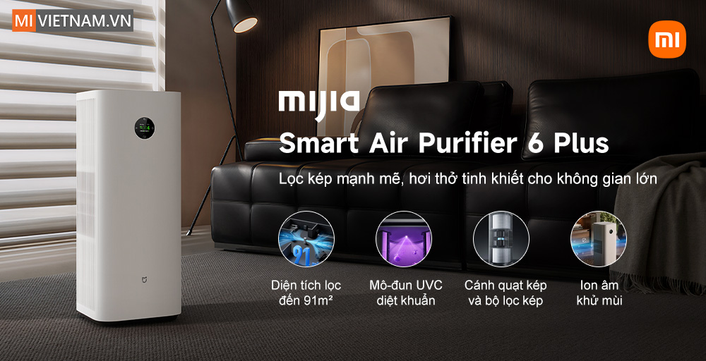 Smart Air Purifier 6 Plus