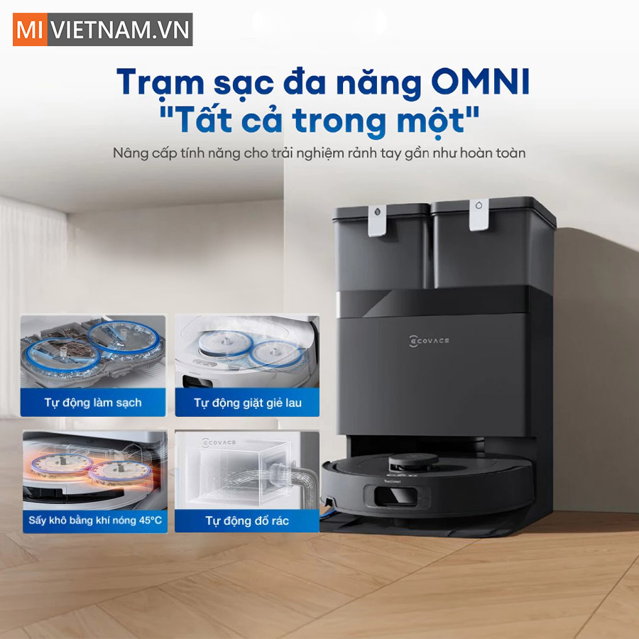 Robot hút bụi lau nhà Ecovacs Deebot T30S Pro Plus - Bản Quốc Tế 5 Ecovacs Deebot T30S Pro Plus