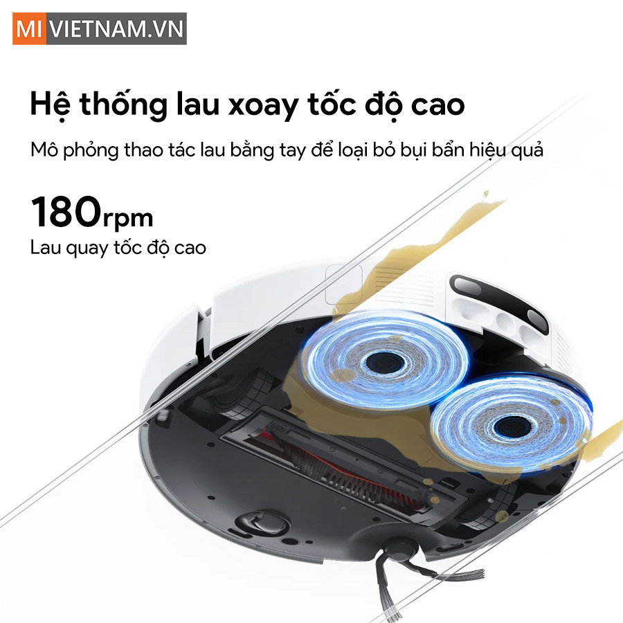 Robot hút bụi lau nhà Xiaomi Vacuum H50 Pro - Bản Quốc Tế 6 Xiaomi Vacuum H50 Pro