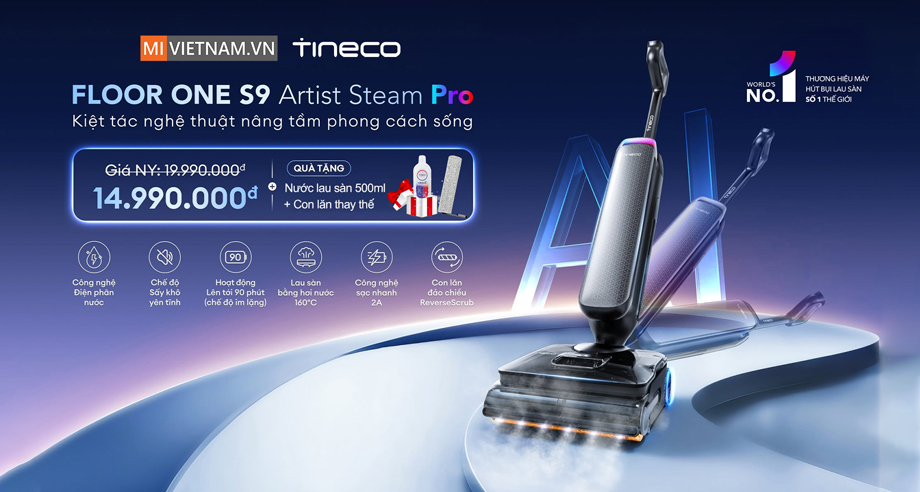 Tineco S9 Artist Steam Pro
