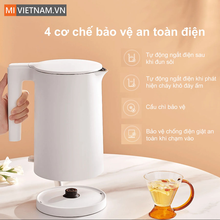 Ấm đun nước thông minh Xiaomi Electric Kettle 2 - Bản Quốc Tế 8 Xiaomi Electric Kettle 2