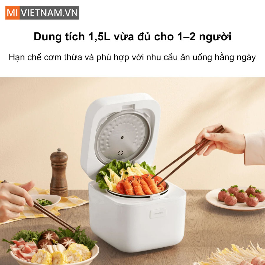 Nồi cơm điện Xiaomi Multifunctional Rice Cooker 1.5L - Bản Quốc Tế 3 nồi cơm điện Xiaomi 1.5L