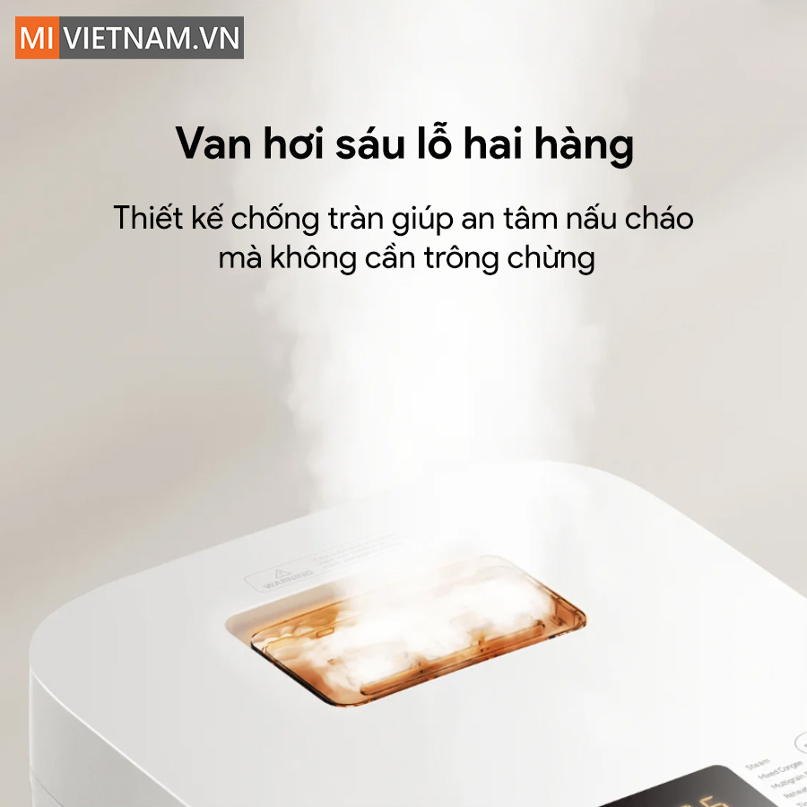 Nồi cơm điện đa năng Xiaomi Multifunctional Rice Cooker 4L - Bản Quốc Tế 9 nồi cơm điện Xiaomi 4L