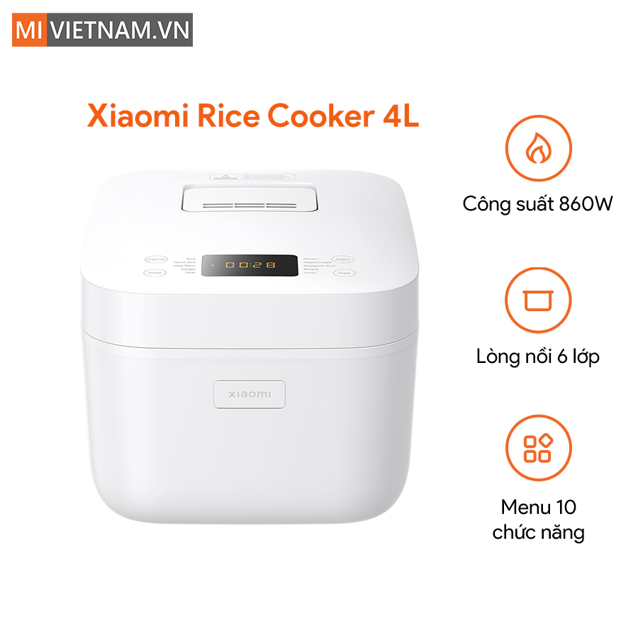 Nồi cơm điện đa năng Xiaomi Multifunctional Rice Cooker 4L - Bản Quốc Tế 1 Nồi cơm điện đa năng Xiaomi Multifunctional Rice Cooker 4L