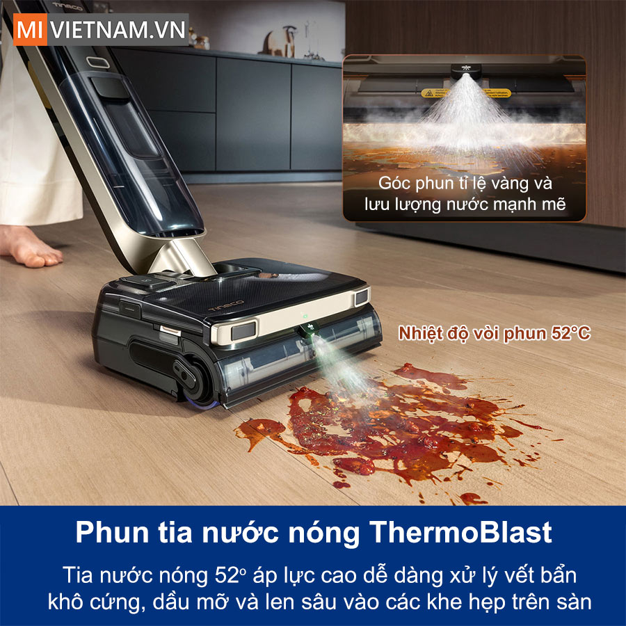 Máy hút bụi lau sàn khô ướt Tineco Floor One S7 HotJet - Bản Quốc Tế 4 Tineco Floor One S7 HotJet