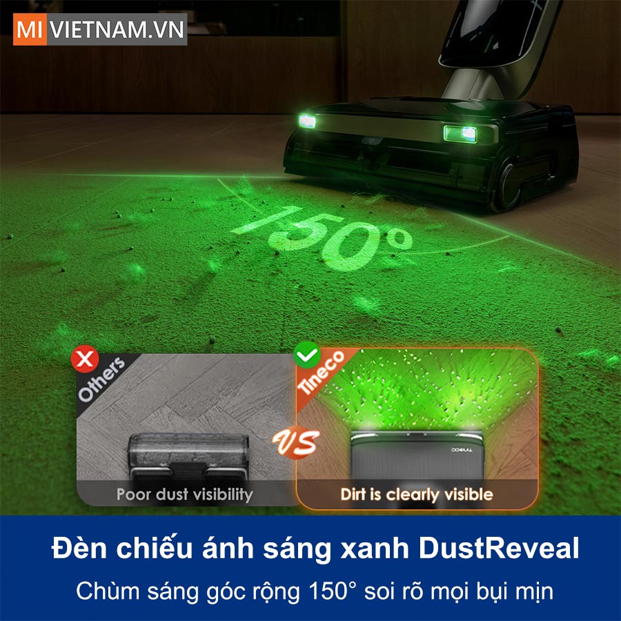 Máy hút bụi lau sàn khô ướt Tineco Floor One S7 HotJet - Bản Quốc Tế 8 Tineco Floor One S7 HotJet