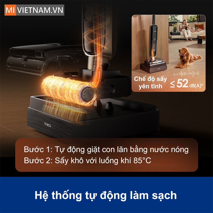 Máy hút bụi lau sàn khô ướt Tineco Floor One S7 HotJet - Bản Quốc Tế 10 Tineco Floor One S7 HotJet