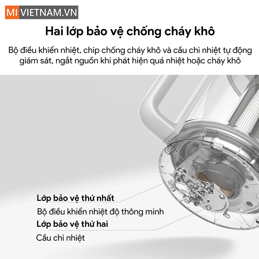 Ấm đun nước đa năng Xiaomi Multifunctional Kettle - Bản Quốc Tế 8 Xiaomi Multifunctional Kettle