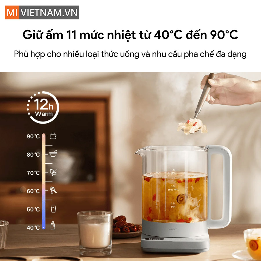 Ấm đun nước đa năng Xiaomi Multifunctional Kettle - Bản Quốc Tế 5 Xiaomi Multifunctional Kettle