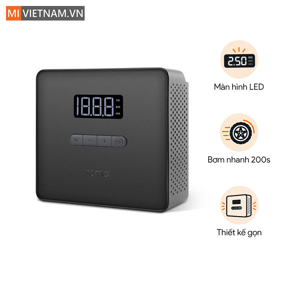 Máy bơm lốp xe ô tô 70mai TP10 - Bản Quốc Tế 1 70mai TP10