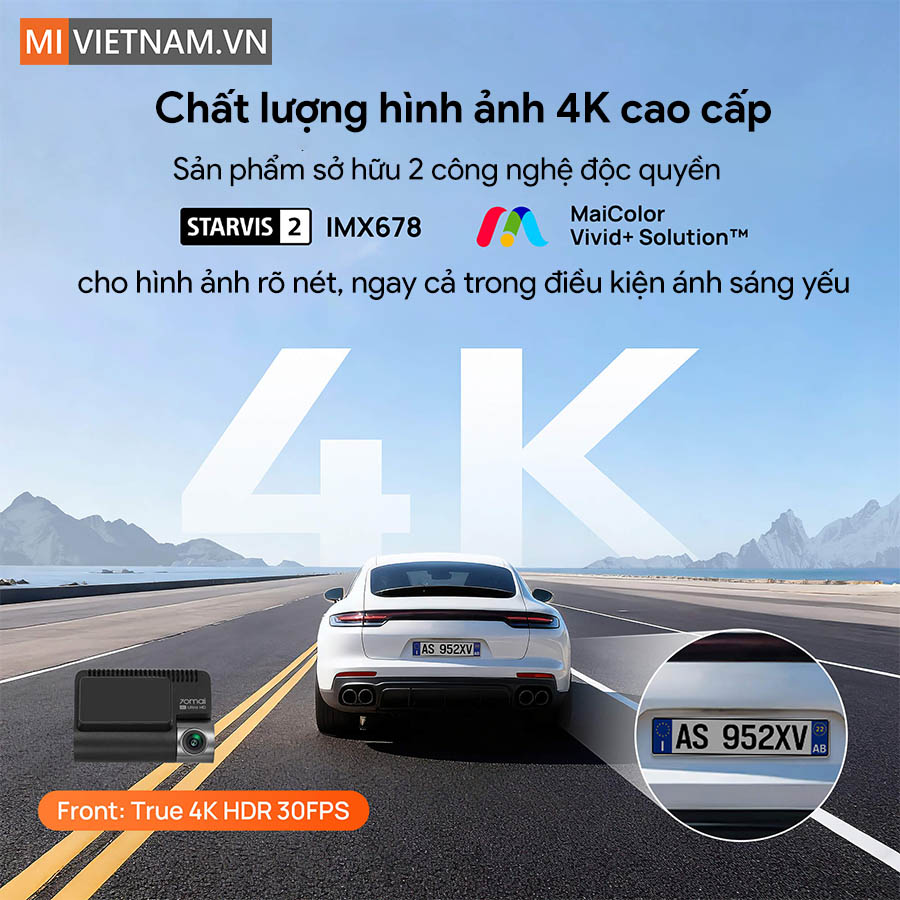 Camera hành trình 70mai A810S - Bản Quốc Tế 3 70mai A810S