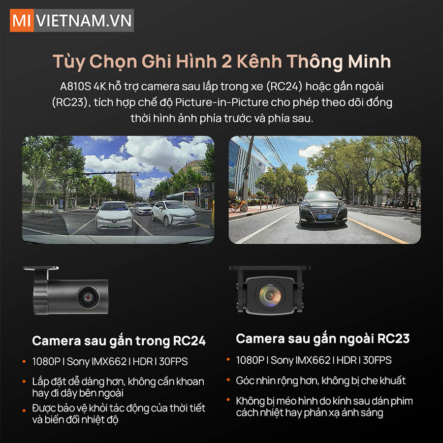 Camera hành trình 70mai A810S - Bản Quốc Tế 6 70mai A810S