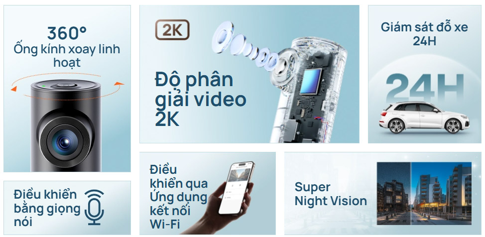 Camera hành trình 70mai M310 Plus 2K - Bản Quốc Tế 3 70mai M310 Plus 2K
