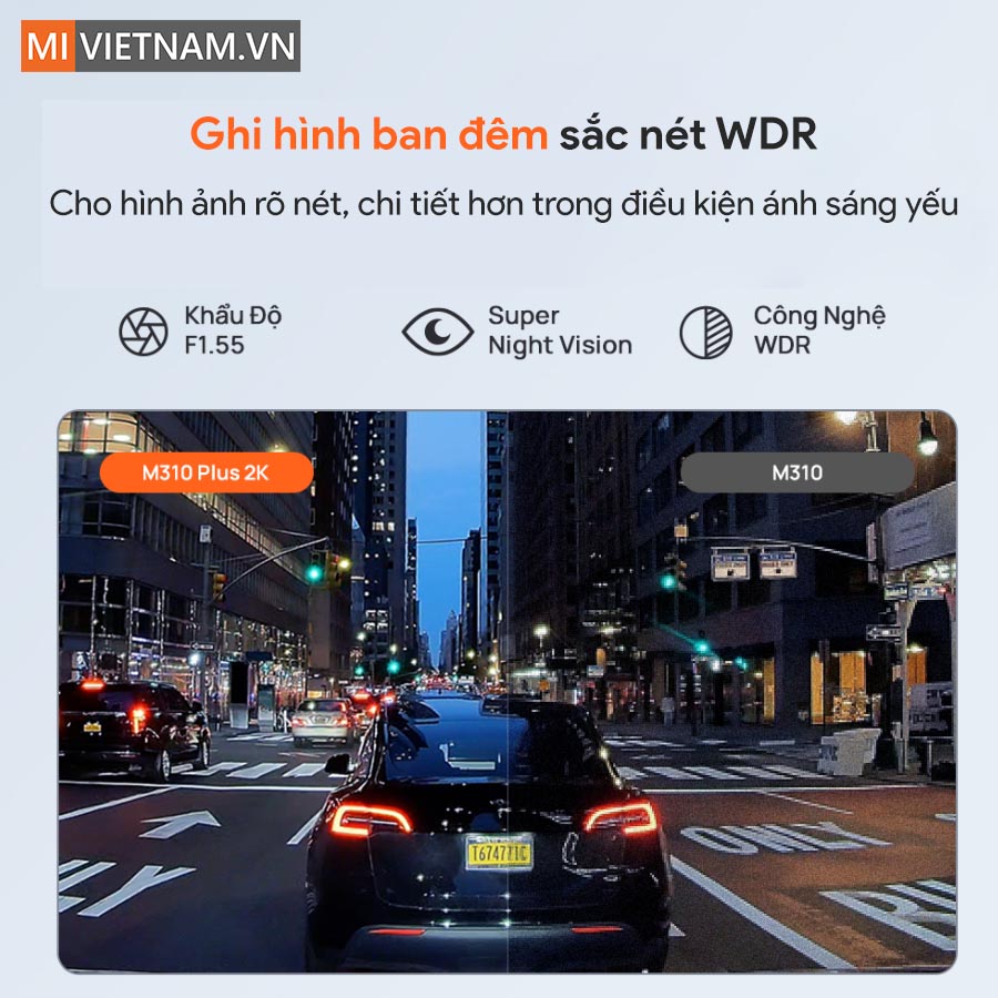 Camera hành trình 70mai M310 Plus 2K - Bản Quốc Tế 5 70mai M310 Plus 2K