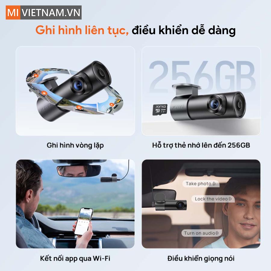 Camera hành trình 70mai M310 Plus 2K - Bản Quốc Tế 7 70mai M310 Plus 2K