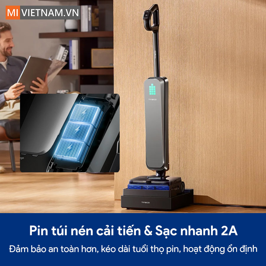 Máy hút bụi lau sàn khô ướt Tineco Floor One Station S9 Scientist - Bản Quốc Tế 16 Tineco Floor One Station S9 Scientist