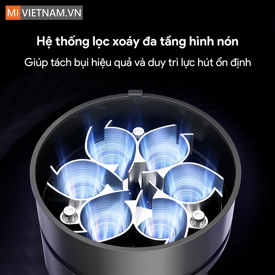 Máy hút bụi cầm tay không dây Mova I10 - Bản Quốc Tế 5 Mova I10
