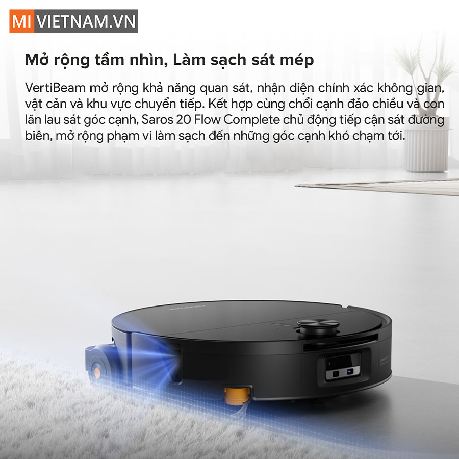 Robot hút bụi lau nhà Roborock Saros 20 Flow Complete - Bản Quốc Tế 15 Saros 20 Flow Complete