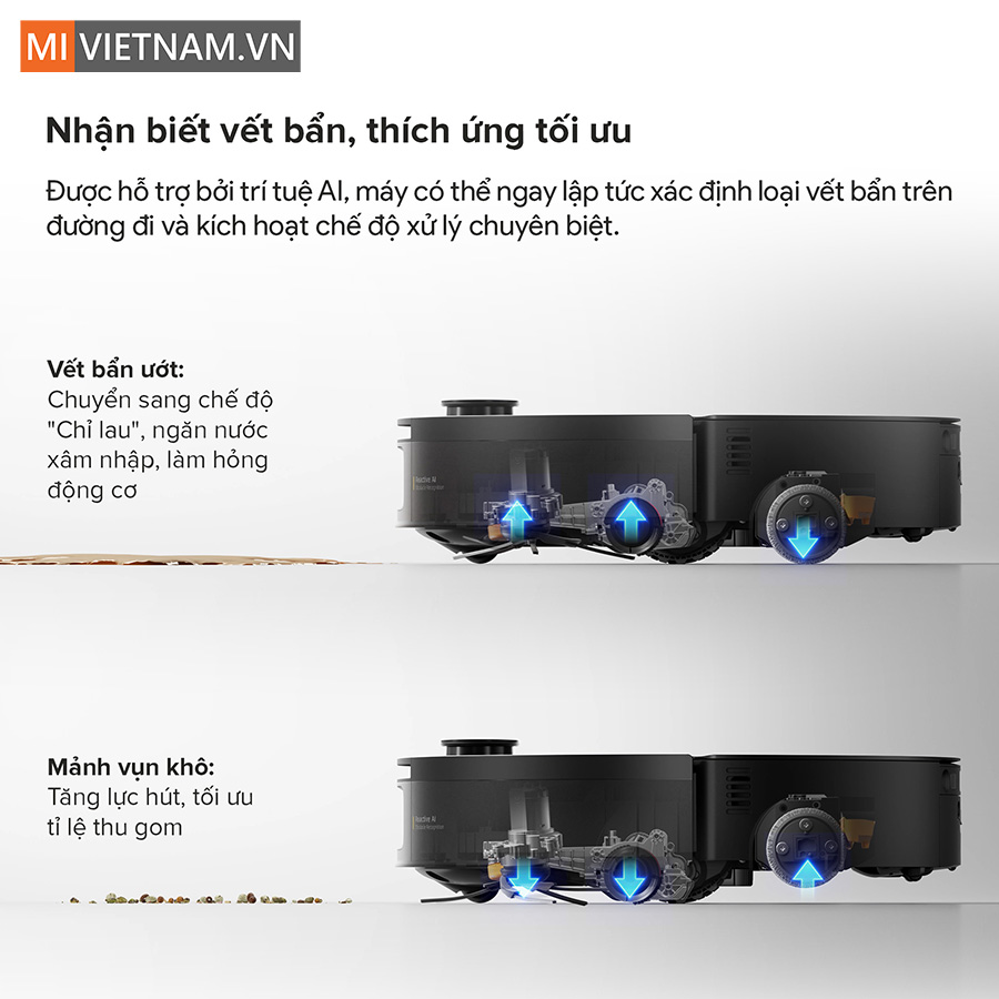 Robot hút bụi lau nhà Roborock Saros 20 Flow Complete - Bản Quốc Tế 17 Saros 20 Flow Complete