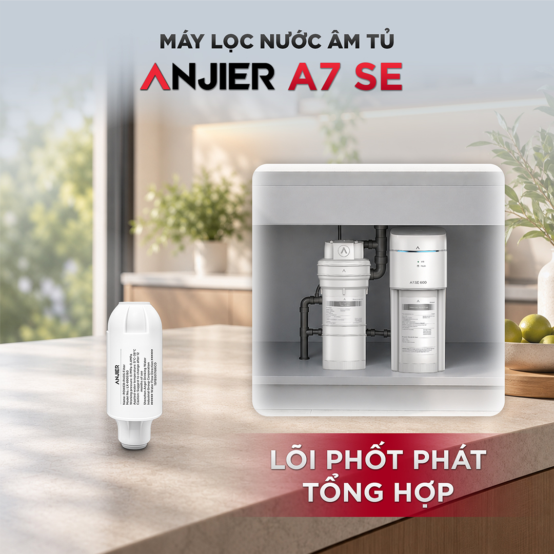 Lõi lọc Anjier PHOS A7 SE - Lõi phốt phát tổng hợp cho máy lọc nước Anjier A7 SE 2 Lõi lọc Anjier PHOS A7 SE