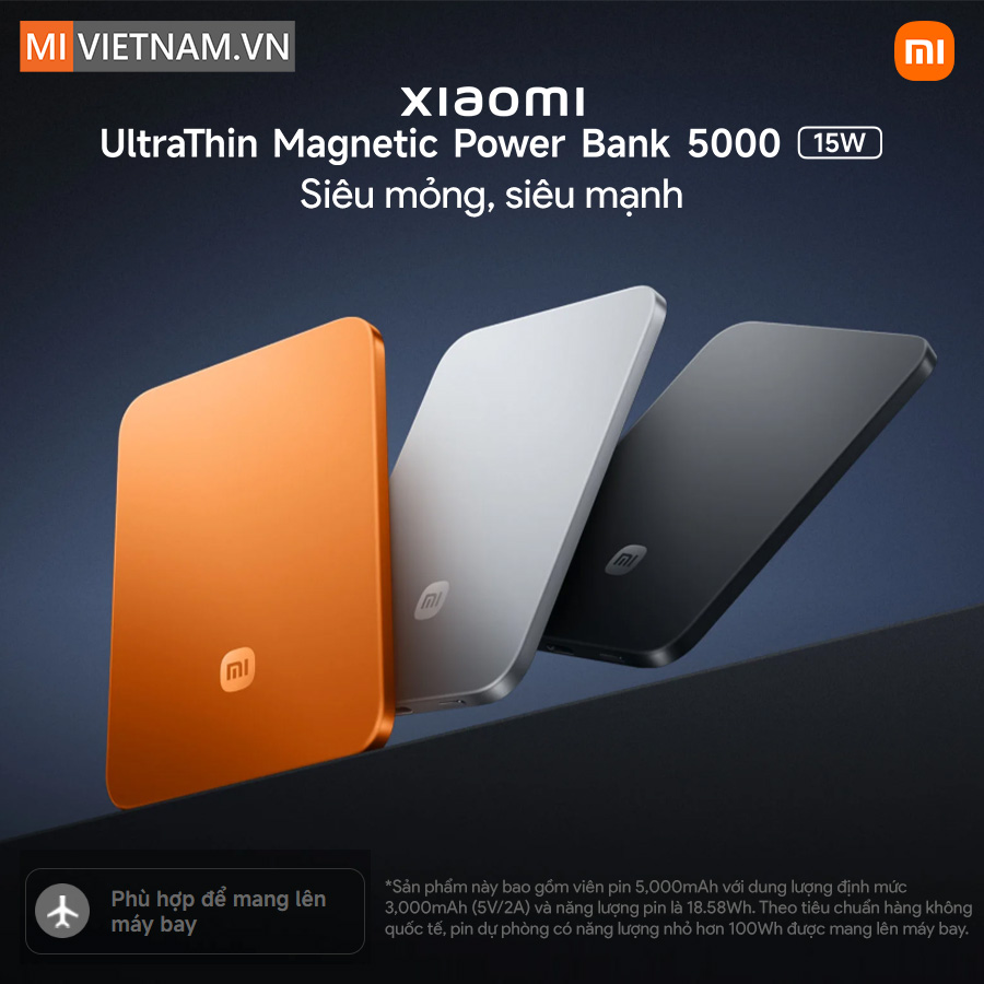 Xiaomi UltraThin Magnetic 5000 15W