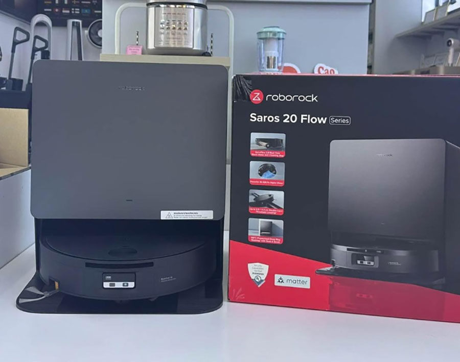 Chương trình trải nghiệm Saros 20 Flow Complete và F25 Ultra Steam Gen 2 tại đại lý Roborock trên toàn quốc