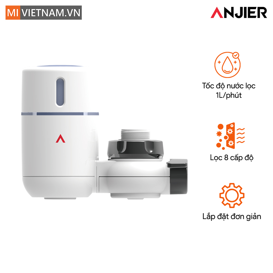 Đầu lọc nước tại vòi Anjier CF30 - Bản Quốc Tế 1 Anjier CF30