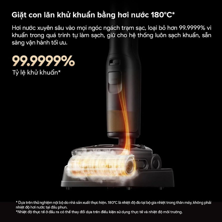 F25 Pro Steam Gen 2 Combo - Máy hút bụi lau sàn 5-in-1 mới từ Roborock