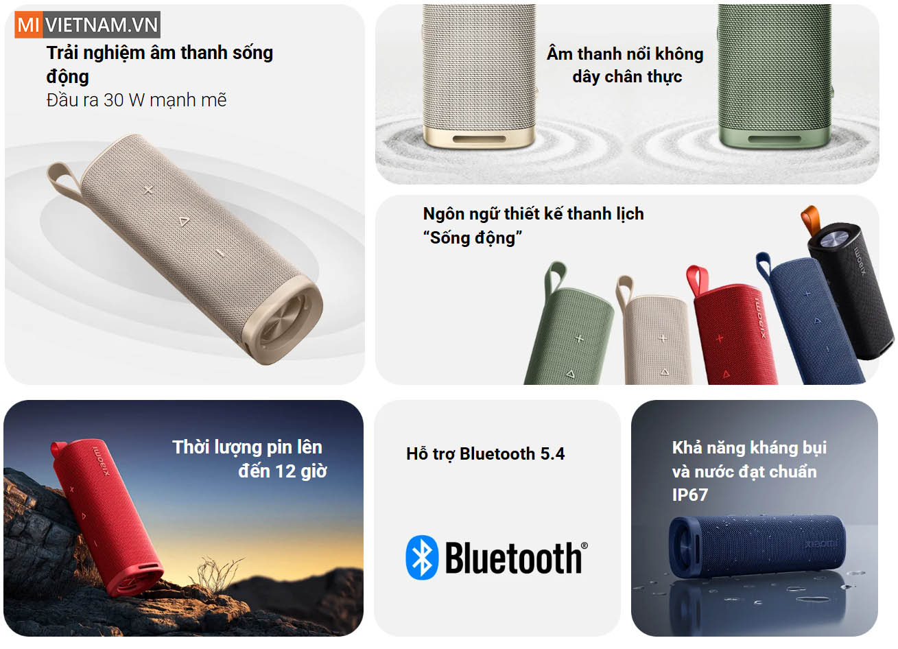Loa Bluetooth Xiaomi Sound Outdoor - Bản Quốc Tế 3 Xiaomi Sound Outdoor
