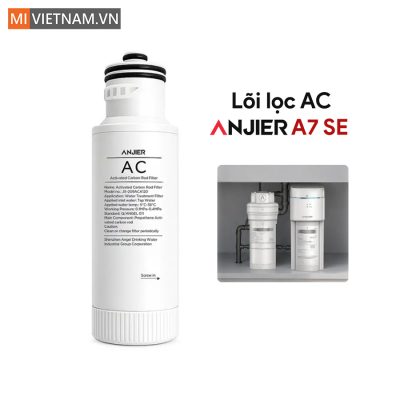 Lõi lọc Anjier AC A7 SE - Lõi than hoạt tính cho máy lọc nước Anjier A7 SE 6 lõi lọc Anjier AC A7 SE