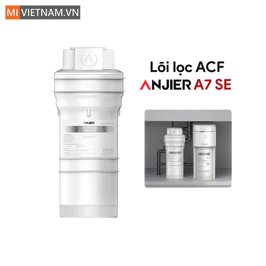 Lõi lọc Anjier ACF A7 SE - Lõi lọc thô ACF Composite cho máy lọc nước Anjier A7 SE 1 lõi lọc Anjier ACF A7 SE