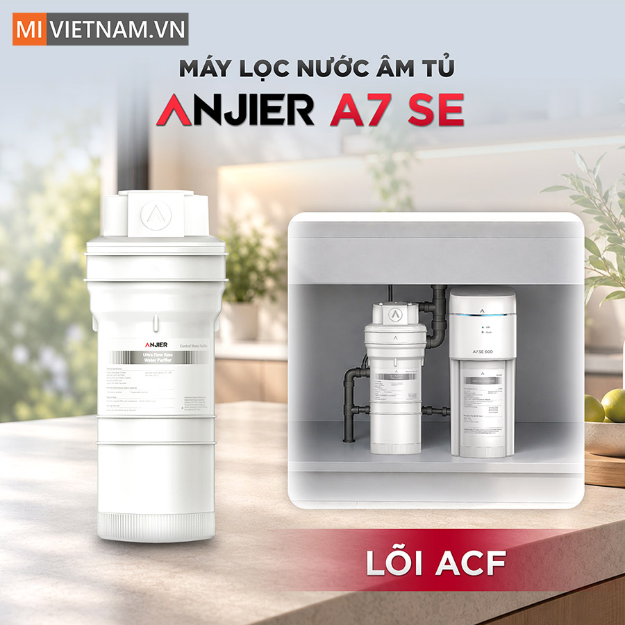 Lõi lọc Anjier ACF A7 SE - Lõi lọc thô ACF Composite cho máy lọc nước Anjier A7 SE 2 lõi lọc Anjier ACF A7 SE