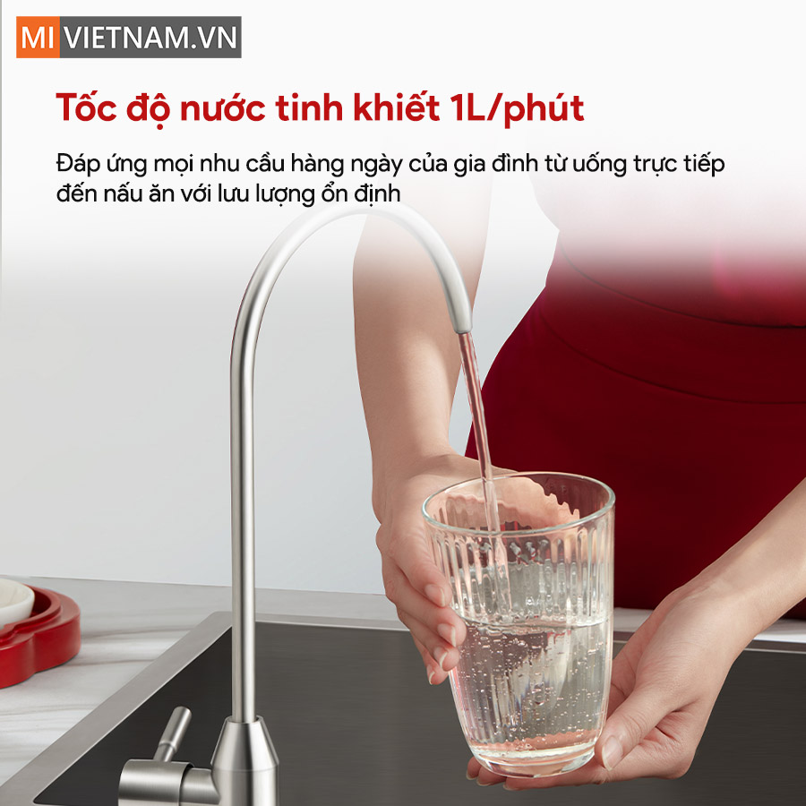 Máy lọc nước âm tủ bếp siêu mỏng Anjier X3 - Bản Quốc Tế 5 Anjier X3