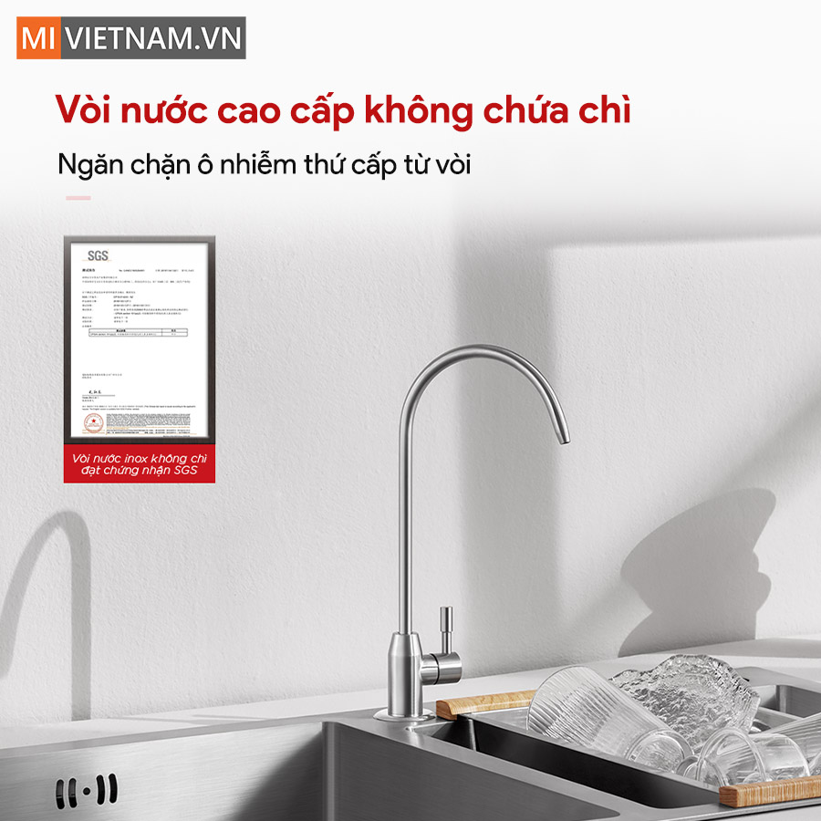 Máy lọc nước âm tủ bếp siêu mỏng Anjier X3 - Bản Quốc Tế 12 Anjier X3