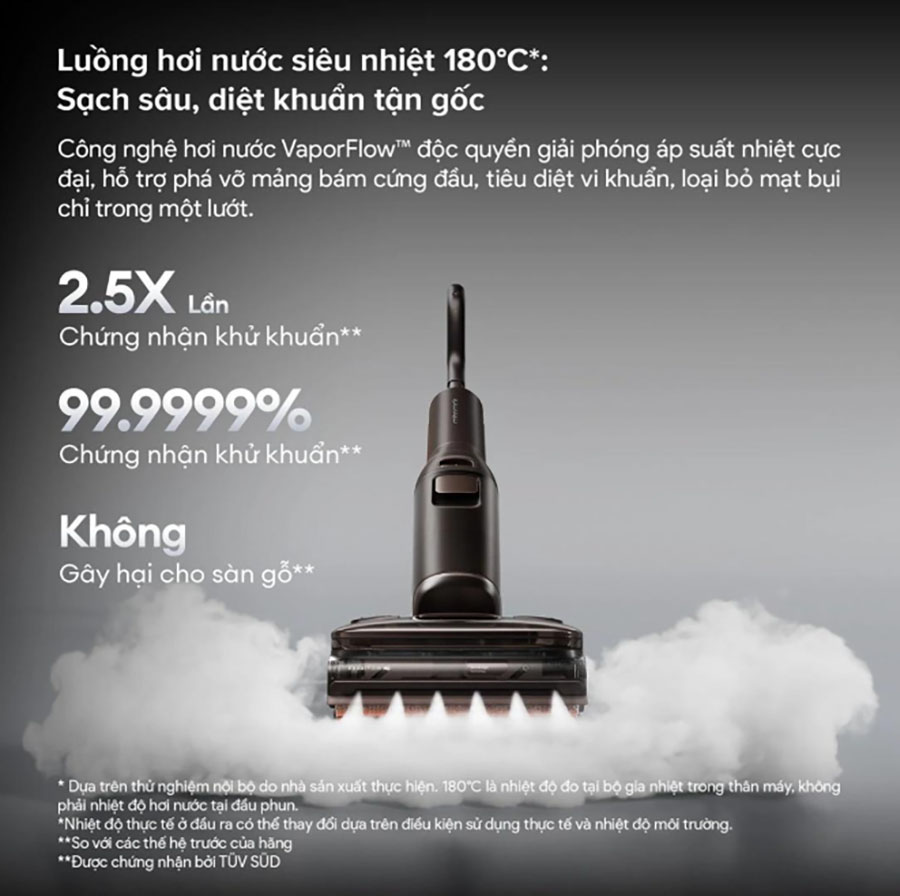 Roborock ra mắt F25 Ultra Steam Gen 2