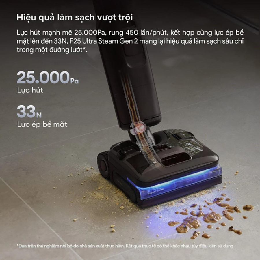 Roborock ra mắt F25 Ultra Steam Gen 2