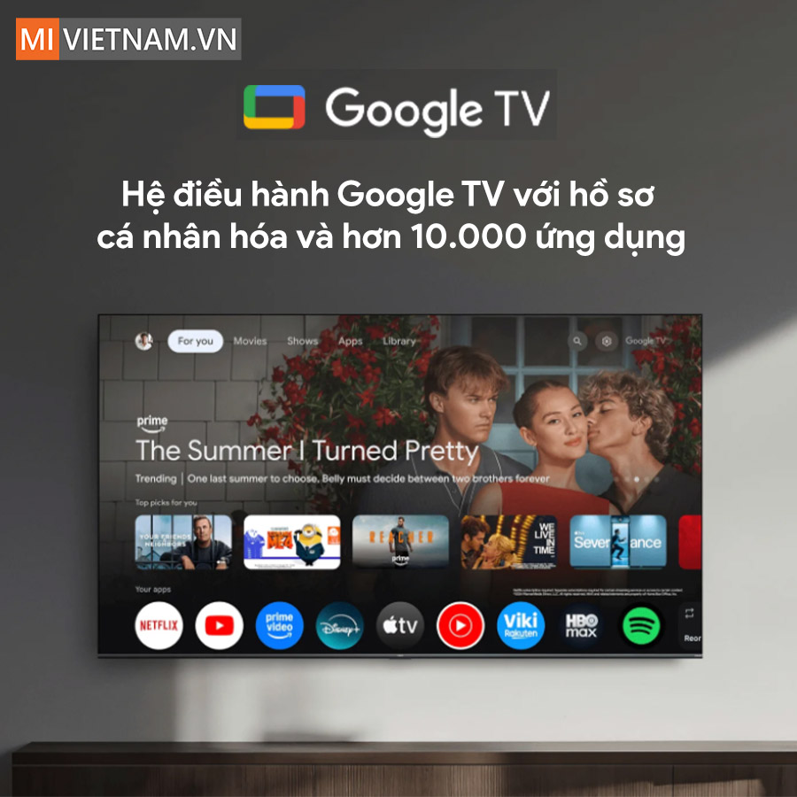 Tivi Xiaomi 55 inch S Mini LED 2026 - Bản Quốc Tế 10 Tivi Xiaomi 55 inch S Mini LED 2026
