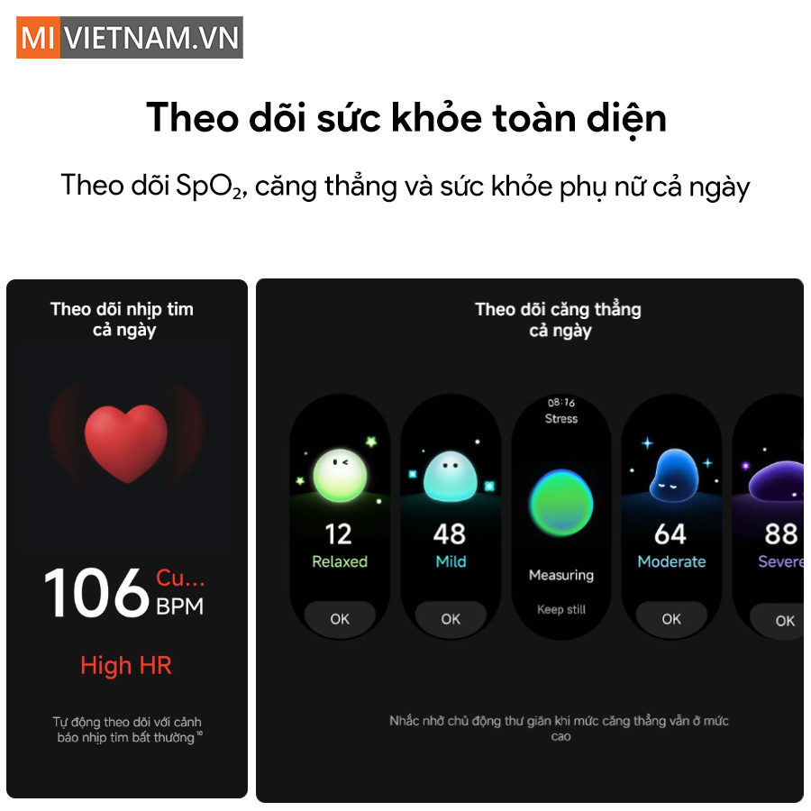 Vòng tay thông minh Xiaomi Smart Band 11 - Bản Quốc Tế 7 Xiaomi Smart Band 11