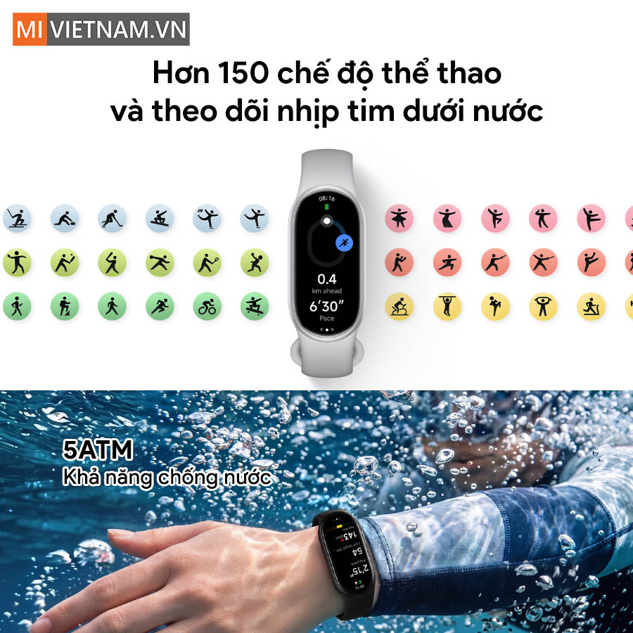 Vòng tay thông minh Xiaomi Smart Band 11 - Bản Quốc Tế 9 Xiaomi Smart Band 11