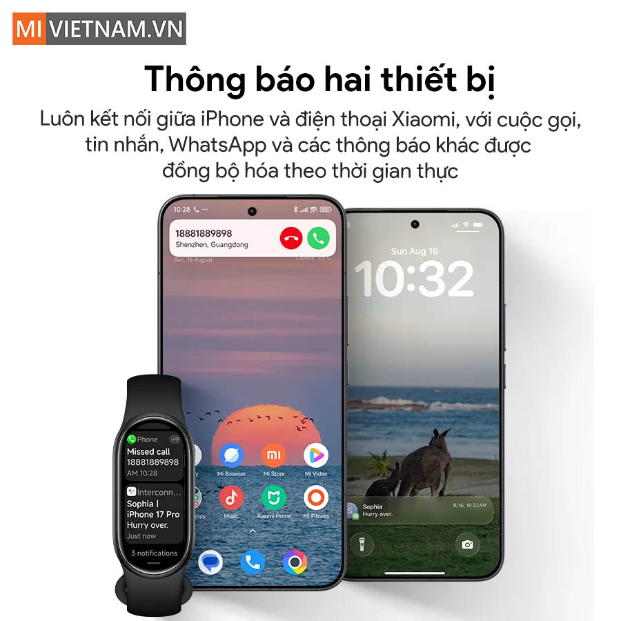 Vòng tay thông minh Xiaomi Smart Band 11 - Bản Quốc Tế 13 Xiaomi Smart Band 11