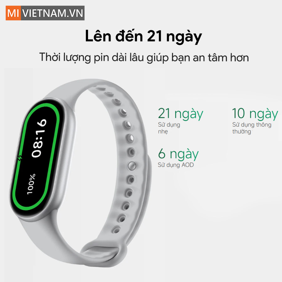 Vòng tay thông minh Xiaomi Smart Band 11 - Bản Quốc Tế 10 Xiaomi Smart Band 11